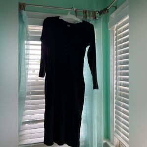 Old Navy Long Sleeved Henley Dress